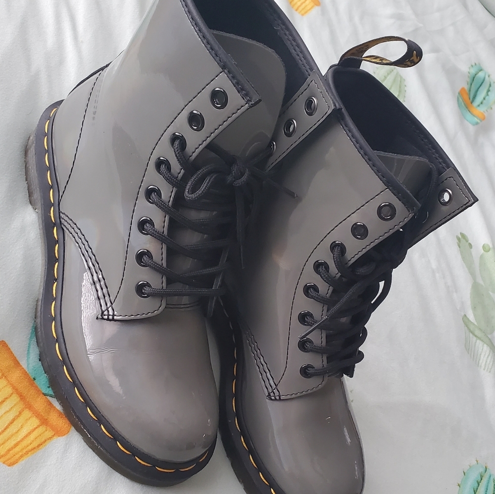 Doc Martens Gun Metal Size 7